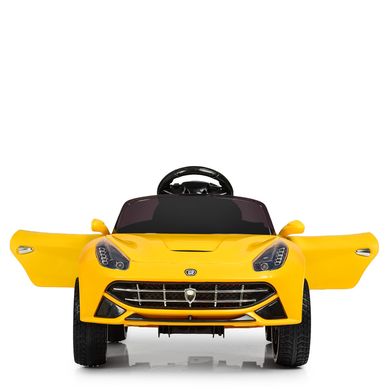 Дитячий електромобіль Ferrari F12 Berlinetta, жовтий (3176EBLR-6)