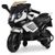 Дитячий мотоцикл, чорно-білий (3582EL-1)