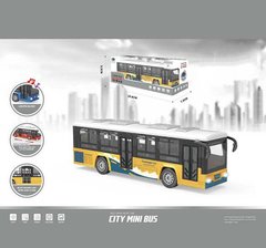 Автобус CLM 0771 C металопластик, інерційна, звук, підсвічування, в коробці