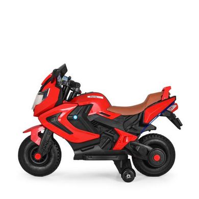 Дитячий мотоцикл Bambi BMW, чорно-червоний (3681AL-3)
