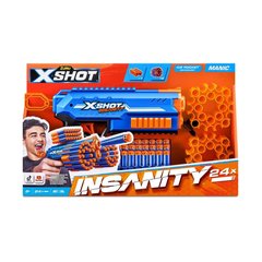 Быстрострельный бластер X-SHOT Insanity-Manic 36603R