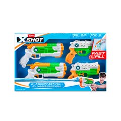 X-Shot Набор водных бластеров Fast Fill Combo Pack 2 Micro And 2