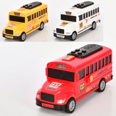 Автобус 686-13 23см, інерційна, 3 види, у пакеті
