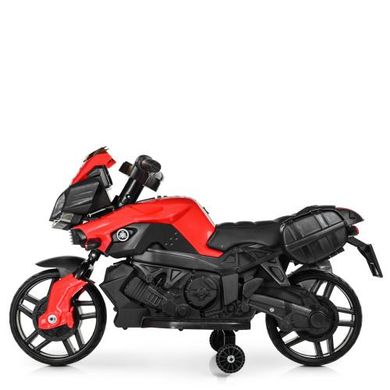 Дитячий мотоцикл BMW, чорно-червоний (3832EL-2-3)