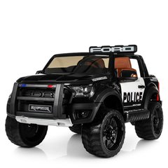 Дитячий електромобіль Джип Ford Police, чорний (4173EBLR-2)