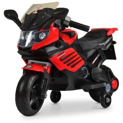Дитячий мотоцикл, червоний (3582EL-3)