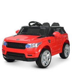 Дитячий електромобіль Джип Land Rover, червоний (3402EBLR-3)
