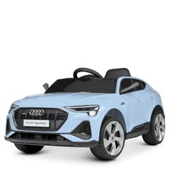 Дитячий електромобіль Audi, синій (4806EBLR-4)