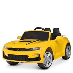 Дитячий електромобіль Chevrolet Camaro, жовтий (5669EBLR-6)