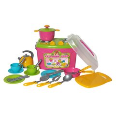 Дитячий іграшковий набір посуду 8 Технок 2407