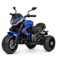 Дитячий мотоцикл, синій (4152EL-4)