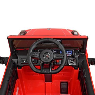 Дитячий електромобіль Джип Mercedes AMG G63 Гелендваген, червоний (4179EBLR-3)