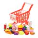 Игровой набор магазин-супермаркет 35561-62P касса, тележка, продукты, калькулятор, монеты, звук