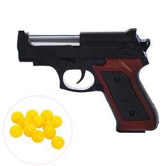 Дитячий іграшковий пістолет A238 14 см, на кульці