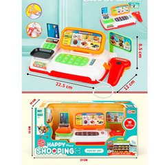 Детский игрушечный кассовый аппарат A50-A52 22, 5-8-11см, сканер, весы, звук, свет, 2 вида/микс цветов