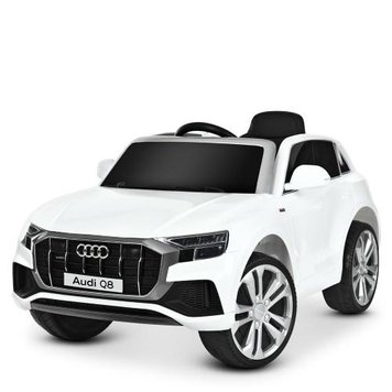 Дитячий електромобіль Джип Bambi JJ 2066 EBLR-1 Audi Q8, білий