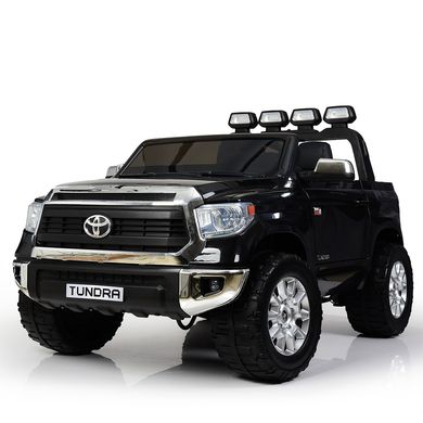 Детский электромобиль Джип Bambi JJ 2255 EBLR-2 Toyota Tundra, двухместный, черный