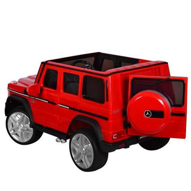 Дитячий електромобіль Джип Гелендваген Mercedes, червоний (3567EBLR-3)