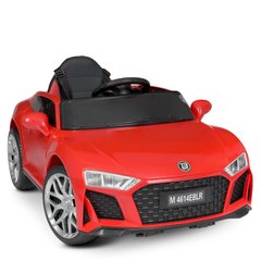 Детский электромобиль Audi, красный (4614EBLR-3)