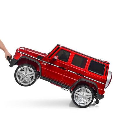 Дитячий електромобіль Джип Гелендваген Mercedes, червоний (3567EBLRS-3)