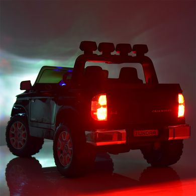 Детский электромобиль Джип Bambi JJ 2266A EBLR-1 Toyota Tundra, двухместный, белый