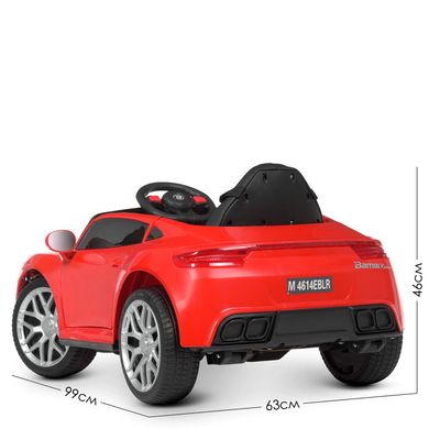 Дитячий електромобіль Audi, червоний (4614EBLR-3)