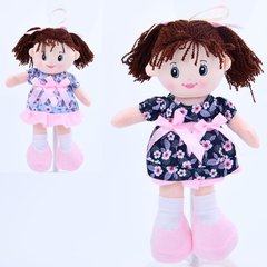 Кукла 1-38 мягконабивная, 34см, петелька, 2 цвета, в пакете
