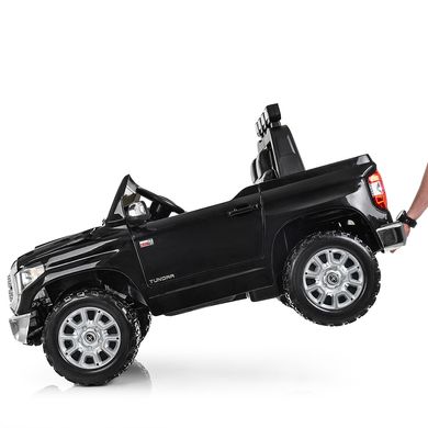 Детский электромобиль Джип Bambi JJ 2266A EBLR-2 Toyota Tundra, двухместный, черный