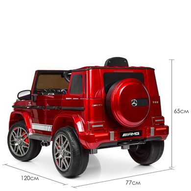 Дитячий електромобіль Джип Mercedes, червоний (4180EBLRS-3)