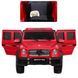 Дитячий електромобіль Джип Гелендваген Mercedes, матовий червоний (3567EBLRM-3)