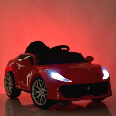 Детский электромобиль Ferrari, красный (4615EBLR-3)