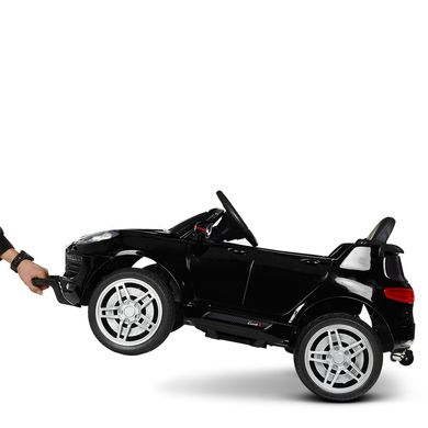 Детский электромобиль Porsche Macan, черный (3178EBLR-2)