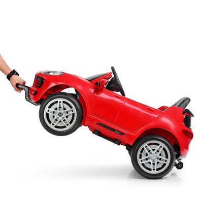 Детский электромобиль Porsche Macan, красный (3178EBLR-3)