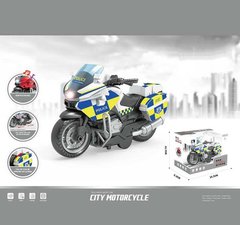 Мотоцикл CLM 0781 A “Поліція”, звук, підсвічування, в коробці