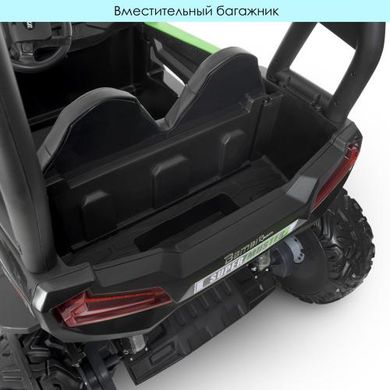 Детский электромобиль Джип Bambi JS 360 EBLR-5 (24V) Багги, двухместный, зеленый