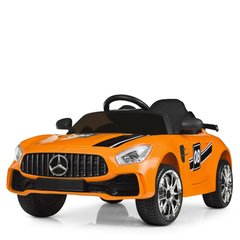 Детский электромобиль Mercedes AMG GT, оранжевый (4105EBLR-7)