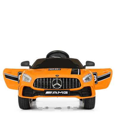 Дитячий електромобіль Mercedes AMG GT, оранжевий (4105EBLR-7)