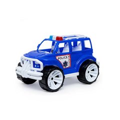 Іграшка дитяча "Позашляховик класичний малий" “Полиция” 327 "BAMSIC", у сітці