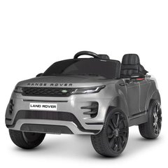 Дитячий електромобіль Джип Land Rover, сірий (4418EBLRS-11)