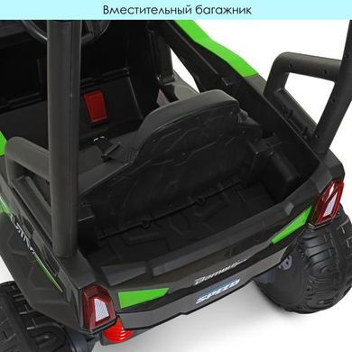 Детский электромобиль Джип Багги, зеленый (JS370EBLR-5)