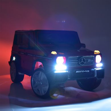 Дитячий електромобіль Джип Гелендваген Mercedes G65 VIP, червоний (3567EBLRS-3)