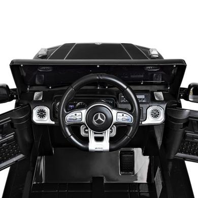 Детский электромобиль Джип Mercedes AMG G63 Гелендваген, черный (4280EBLRS-2)
