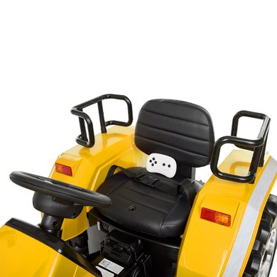Дитячий електромобіль Трактор, жовтий (4187BLR-6)