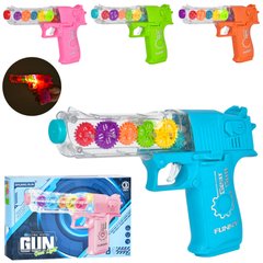Дитячий іграшковий пістолет SR868-28 звук, світло, 4 кольори