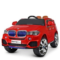 Дитячий електромобіль Джип BMW X5, червоний (2762EBLR-3)