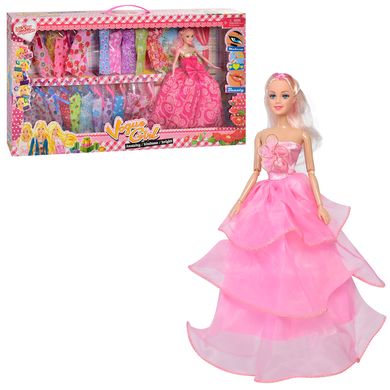 Кукла с нарядом D23-7-13 28 см, платья