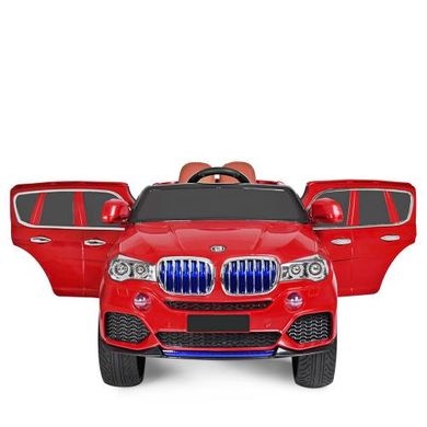 Детский электромобиль Джип BMW X5, красный (2762EBLR-3)