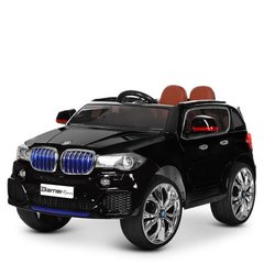 Дитячий електромобіль Джип BMW X5, чорний (2762EBLRS-2)