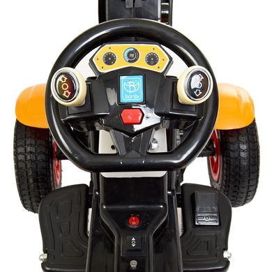 Детский электромобиль Трактор Экскаватор, оранжевый (4260ABLR-7), помаранчевий, Обычное, Задний привод