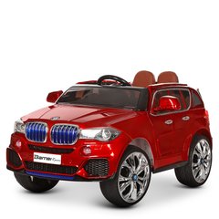 Дитячий електромобіль Джип BMW X5, червоний (2762EBLRS-3)